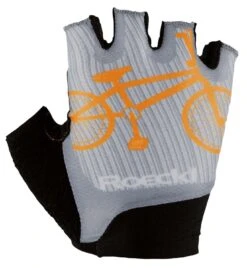 Roeckl Trapani Kinder Fahrradhandschuh - Alloy Grey
