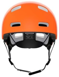 POC Crane MIPS Fahrradhelm - Fluorecent Orange -Fahrradausrüstungs Geschäft 10573 CraneMIPS 9050 FluorescentOrange cap front 1200x