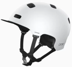 POC Crane MIPS Fahrradhelm - Hydrogen White Matt -Fahrradausrüstungs Geschäft 10820 CraneMIPS 1036 MattWhite CAP 0001