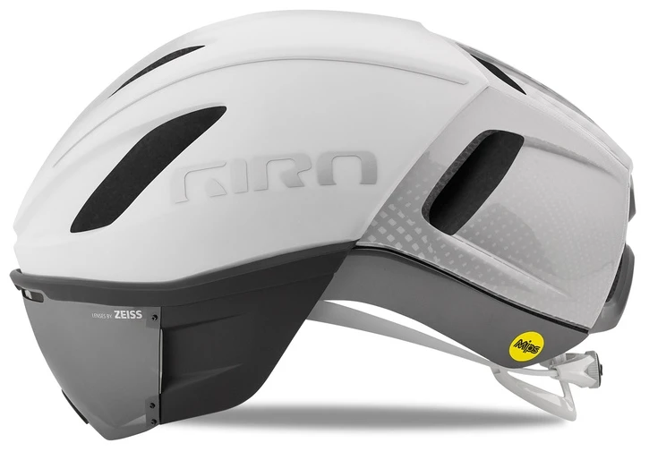 Giro Vanquish Mips Aero-Rennradhelm - Mat White Silver 1 Giro Vanquish Mips Aero-Rennradhelm - Mat White Silver