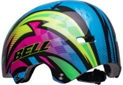 Bell SPAN Skaterhelm & Fahrradhelm-gloss Blue/magenta Psycho 6 Bell SPAN Skaterhelm & Fahrradhelm-gloss Blue/magenta Psycho -Fahrradausrüstungs Geschäft 210165051 bell span bmx psycho gloss blue magenta back left