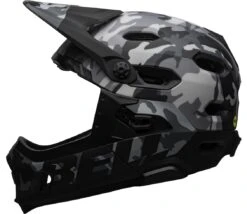 Bell Super DH Spherical MIPS Downhill-Helm - Mat/gloss Black Camo
