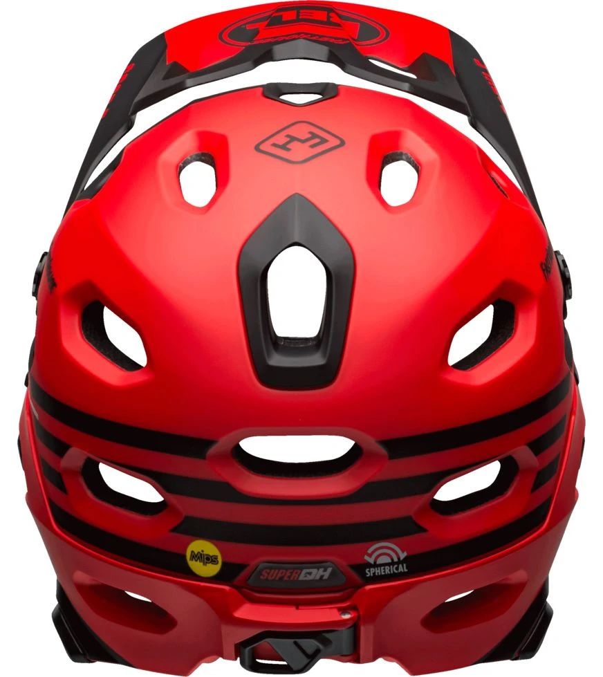 Bell Super DH Spherical MIPS Downhill-Helm - Mat/gloss Red Black Fasthouse 5 Bell Super DH Spherical MIPS Downhill-Helm - Mat/gloss Red Black Fasthouse – Bild 5