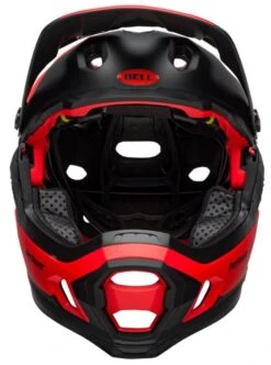 Bell Super DH Spherical MIPS Downhill-Helm - Mat/gloss Red Black Fasthouse 7 Bell Super DH Spherical MIPS Downhill-Helm - Mat/gloss Red Black Fasthouse -Fahrradausrüstungs Geschäft 210178052 Bell Super DH Spherical mountain helmet fasthouse matte red black front