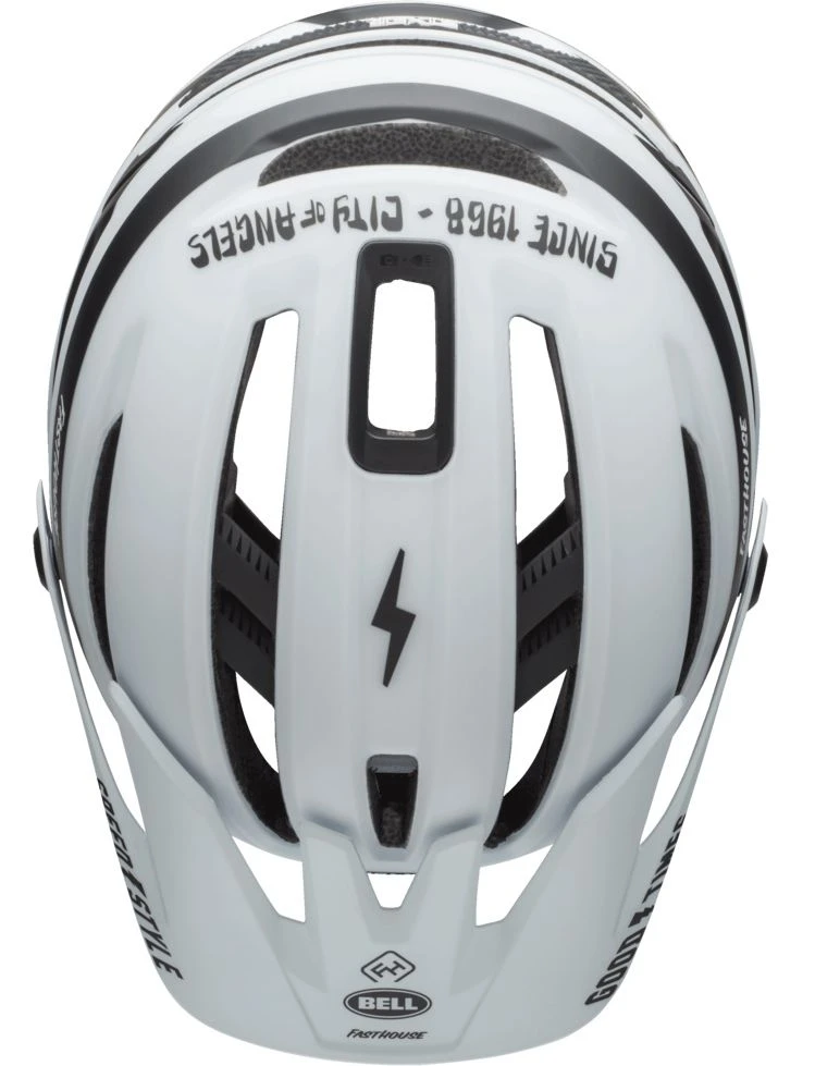 Bell SIXER Mips MTB Fahrradhelm - Mat White Black Fasthouse 6 Bell SIXER Mips MTB Fahrradhelm - Mat White Black Fasthouse – Bild 6