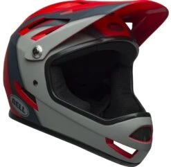 Bell Sanction BMX Downhill-Helm - Presences Mat Crim/slate/dark Grey -Fahrradausrüstungs Geschäft 210203009 Bell SANCTION presences matte crims 5