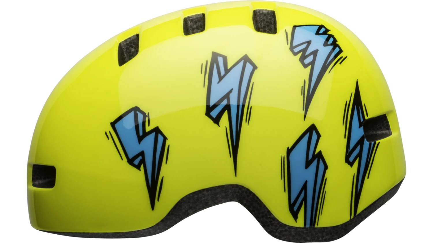 Bell Lil Ripper Kinder Fahrradhelm - Hi-viz/blue Bolt 2 Bell Lil Ripper Kinder Fahrradhelm - Hi-viz/blue Bolt – Bild 2