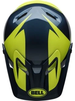 Bell Transfer BMX Downhill-Helm - Blue/hi-viz 11 Bell Transfer BMX Downhill-Helm - Blue/hi-viz -Fahrradausrüstungs Geschäft 210217001 bell transfer full face helmet slice gloss blue yellow top