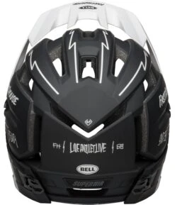 Bell Super Air R Spherical MIPS Downhill/BMX Race Helm- Mat Black/white Fasthouse -Fahrradausrüstungs Geschäft 210218022 Bell Super Air R Spherical fasthouse matte black white back