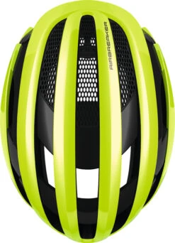 ABUS AirBreaker Rennradhelm - Neon Yellow 8 ABUS AirBreaker Rennradhelm - Neon Yellow -Fahrradausrüstungs Geschäft 81738 AirBreaker neon yellow top 3