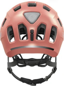 ABUS Youn-I 2.0 Junior-Fahrradhelm - Rose Gold -Fahrradausrüstungs Geschäft 91887 YOUN I 2 0 ROSE GOLD REAR CMYK 3