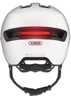 ABUS HUD-Y City- Fahrradhelm - Shiny White 6 ABUS HUD-Y City- Fahrradhelm - Shiny White -Fahrradausrüstungs Geschäft 91987 HUD Y SHINY WHITE REAR CMYK 3