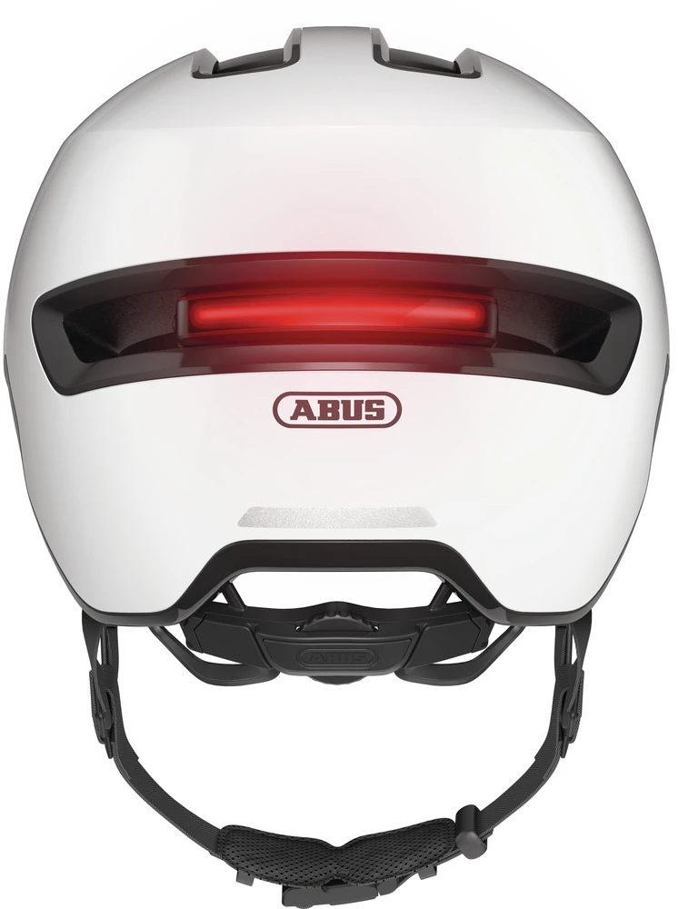ABUS HUD-Y City- Fahrradhelm - Shiny White 3 ABUS HUD-Y City- Fahrradhelm - Shiny White – Bild 3