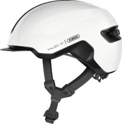 ABUS HUD-Y City- Fahrradhelm - Shiny White