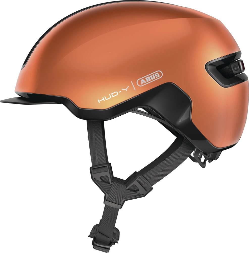 ABUS HUD-Y City- Fahrradhelm - Goldfish Orange 1 ABUS HUD-Y City- Fahrradhelm - Goldfish Orange