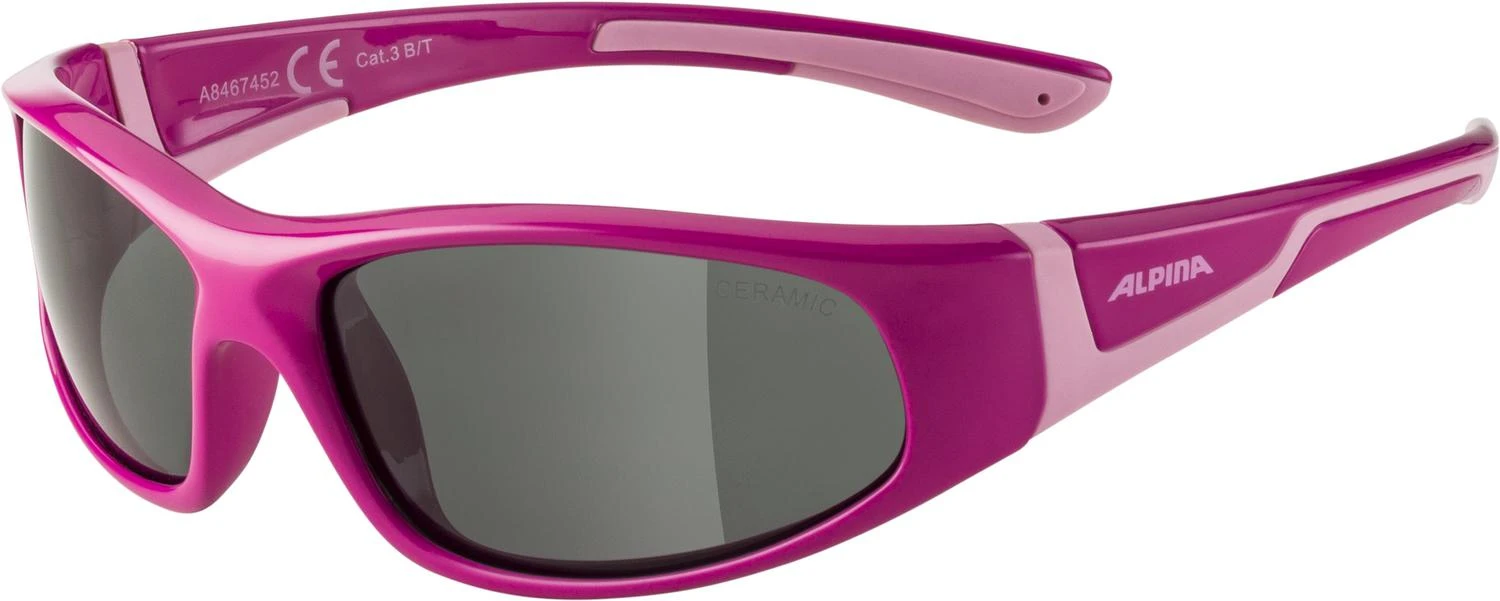 Alpina Flexxy Junior Kindersonnenbrille - Pink-rose Gloss 2 Alpina Flexxy Junior Kindersonnenbrille - Pink-rose Gloss – Bild 2