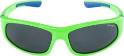 Alpina Flexxy Junior Kindersonnenbrille - Neon Green-blue Gloss -Fahrradausrüstungs Geschäft A8467471 F1