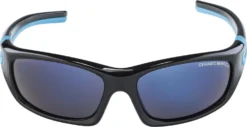 Alpina Flexxy Teen Kindersonnenbrille - Black-cyan Gloss -Fahrradausrüstungs Geschäft A8496331 F1
