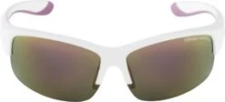 Alpina Flexxy Youth HR Sonnenbrille - White Purple Matt -Fahrradausrüstungs Geschäft A8652310 F1