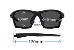 TIFOSI KILO Sportbrille-Crystal Smoke-Clarion Yellow 13 TIFOSI KILO Sportbrille-Crystal Smoke-Clarion Yellow -Fahrradausrüstungs Geschäft Abmessungen Tifosi Kilo 4