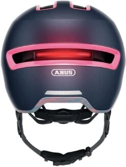 ABUS HUD-Y City- Fahrradhelm - Midnight Blue 8 ABUS HUD-Y City- Fahrradhelm - Midnight Blue -Fahrradausrüstungs Geschäft Abus Hud y city stadt fahrradhelm ebike helm flower midnight blue 3