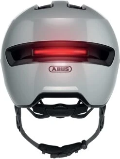 ABUS HUD-Y City- Fahrradhelm - Race Grey -Fahrradausrüstungs Geschäft Abus Hud y city stadt fahrradhelm ebike helm flower race grey 3