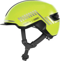 ABUS HUD-Y City- Fahrradhelm - Signal Yellow