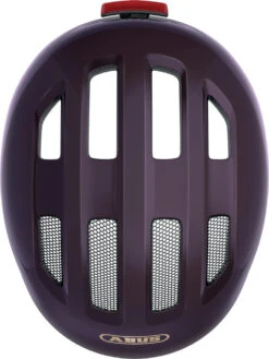 ABUS Smiley 3.0 ACE LED Kinder-Fahrradhelm - Royal Purple Shiny -Fahrradausrüstungs Geschäft Abus Smiley 3 0 Ace kinder fahrradhelm royal glossy 4