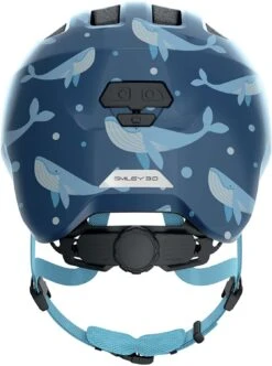 ABUS Smiley 3.0 Kinder-Fahrradhelm - Blue Whale -Fahrradausrüstungs Geschäft Abus Smiley 3 0 kinder fahrradhelm blue whale 3