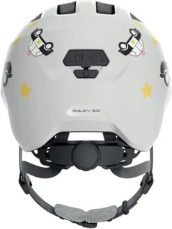 ABUS Smiley 3.0 Kinder-Fahrradhelm - Grey Police -Fahrradausrüstungs Geschäft Abus Smiley 3 0 kinder fahrradhelm grey police 3