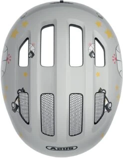 ABUS Smiley 3.0 Kinder-Fahrradhelm - Grey Police -Fahrradausrüstungs Geschäft Abus Smiley 3 0 kinder fahrradhelm grey police 4