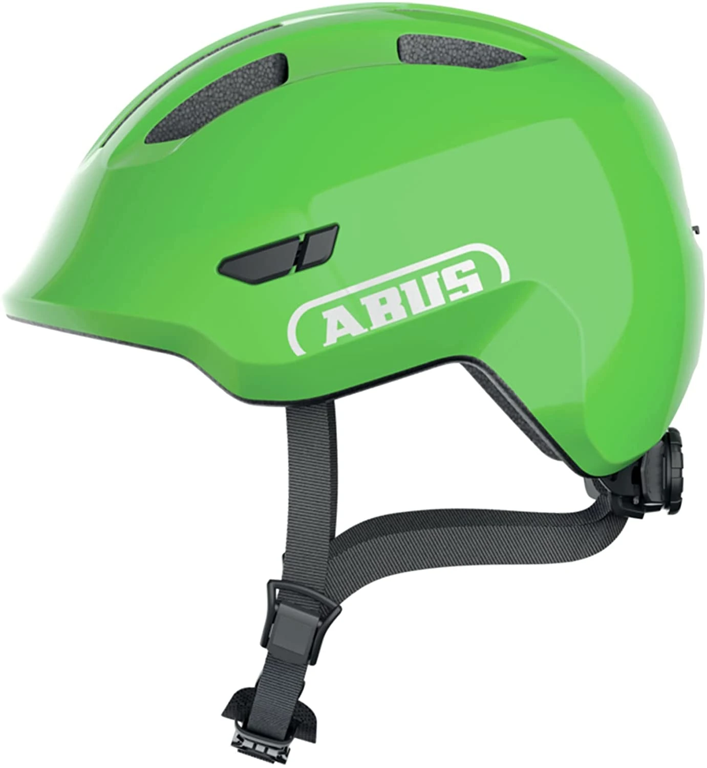 ABUS Smiley 3.0 Kinder-Fahrradhelm - Shiny Green 1 ABUS Smiley 3.0 Kinder-Fahrradhelm - Shiny Green