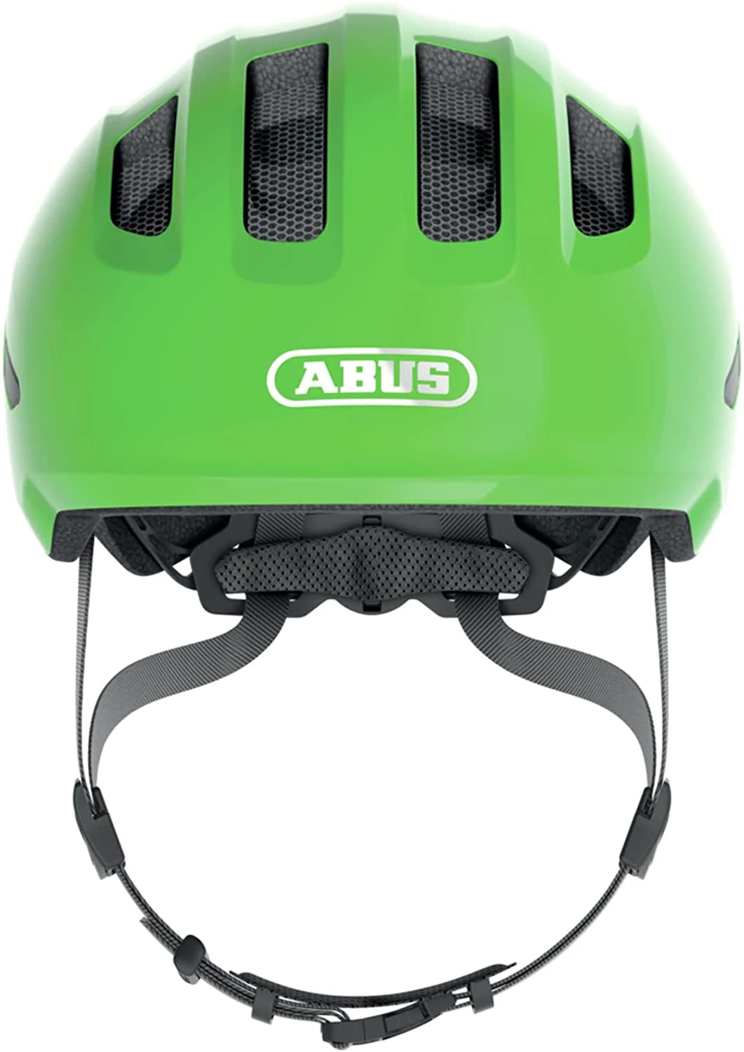 ABUS Smiley 3.0 Kinder-Fahrradhelm - Shiny Green 2 ABUS Smiley 3.0 Kinder-Fahrradhelm - Shiny Green – Bild 2