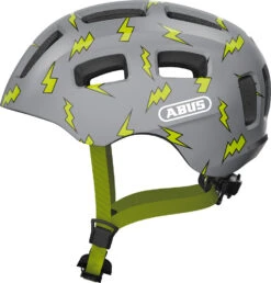 ABUS Youn-I 2.0 Junior-Fahrradhelm - Grey Flash