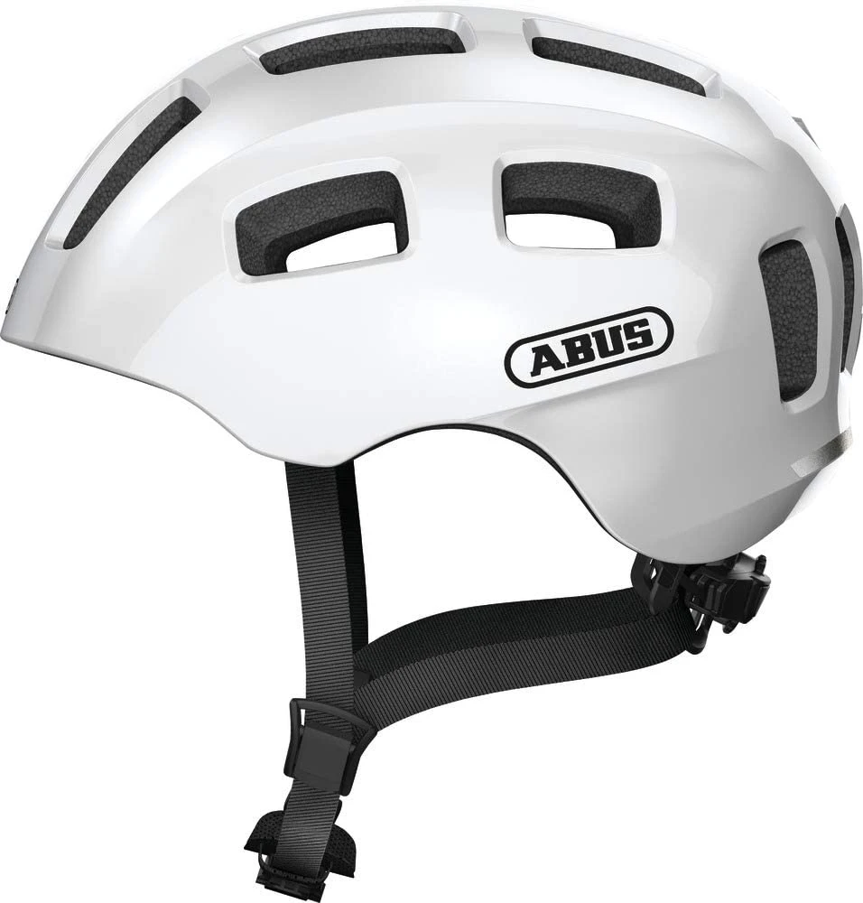 ABUS Youn-I 2.0 Junior-Fahrradhelm - Polar White 1 ABUS Youn-I 2.0 Junior-Fahrradhelm - Polar White