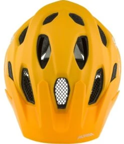 Alpina Carapax Jr. Fahrradhelm - Burned-yellow-matt -Fahrradausrüstungs Geschäft Alpima carapax jr kinderhelm burned yellow matt 3