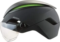 Alpina Altona M Visier-Fahrradhelm - Black Matt -Fahrradausrüstungs Geschäft Alpina Altona fahrradhelm visier speed pedelec black mat A9728v32 3