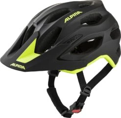 Alpina Carapax 2.0 Mountainbike Helm - Black Neon-yellow Matt