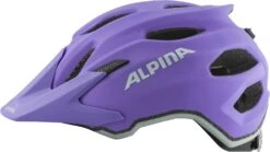 Alpina Carapax Jr. Flash Fahrradhelm - Purple Matt -Fahrradausrüstungs Geschäft Alpina Carapx jr Fahrradhelm Kinderfahrradhelm lila 4