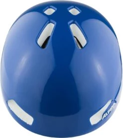 Fahrradausrüstungs Geschäft -Fahrradausrüstungs Geschäft Alpina Hackney Kinder fahrradhelm skaterhelm bmx helm blue gloss 2