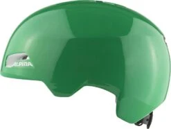 Alpina Hackney Skatehelm-Fahrradhelm - Green Gloss -Fahrradausrüstungs Geschäft Alpina Hackney Kinder fahrradhelm skaterhelm bmx helm green gloss 3