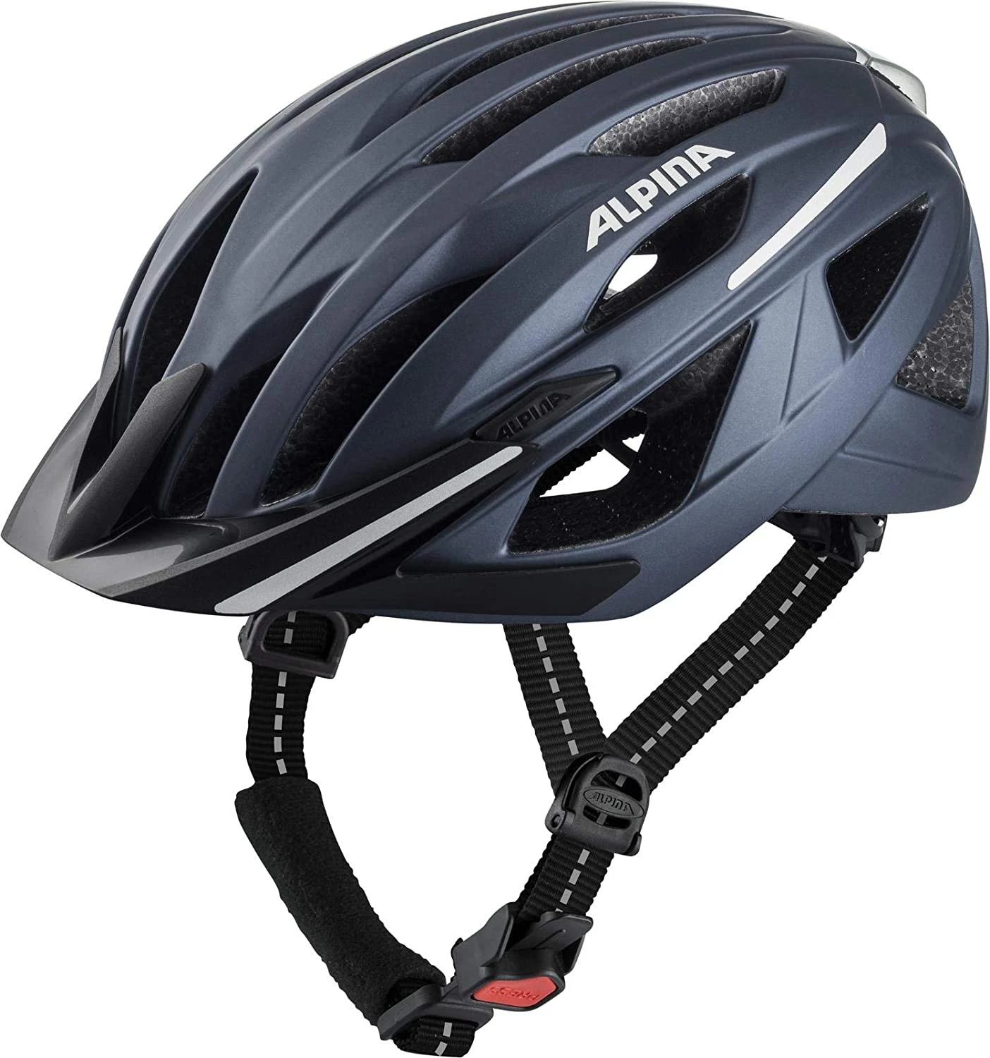Alpina Haga Fahrradhelm - Indigo Mat 1 Alpina Haga Fahrradhelm - Indigo Mat