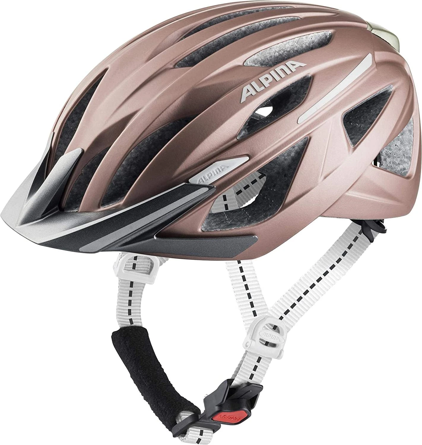 Alpina Haga Fahrradhelm - Rose Mat 1 Alpina Haga Fahrradhelm - Rose Mat