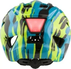 Alpina Pico Flash Kinder Fahrradhelm - Neon Blue Green Gloss (glänzend) -Fahrradausrüstungs Geschäft Alpina Pico Flash neon blue green Kinderfahrradhelm 3