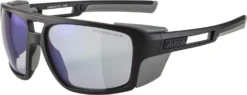 Alpina Skywalsh VLM+ Gletscherbrille Outdoorbrille-black Matt-grey