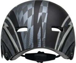 Bell Local Skaterhelm & Fahrradhelm-matte Black Grey Psycho -Fahrradausrüstungs Geschäft Bell Local Skat Helm Fahrradhelm Skater black grey psycho 3