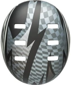 Bell Local Skaterhelm & Fahrradhelm-matte Black Grey Psycho -Fahrradausrüstungs Geschäft Bell Local Skat Helm Fahrradhelm Skater black grey psycho 4