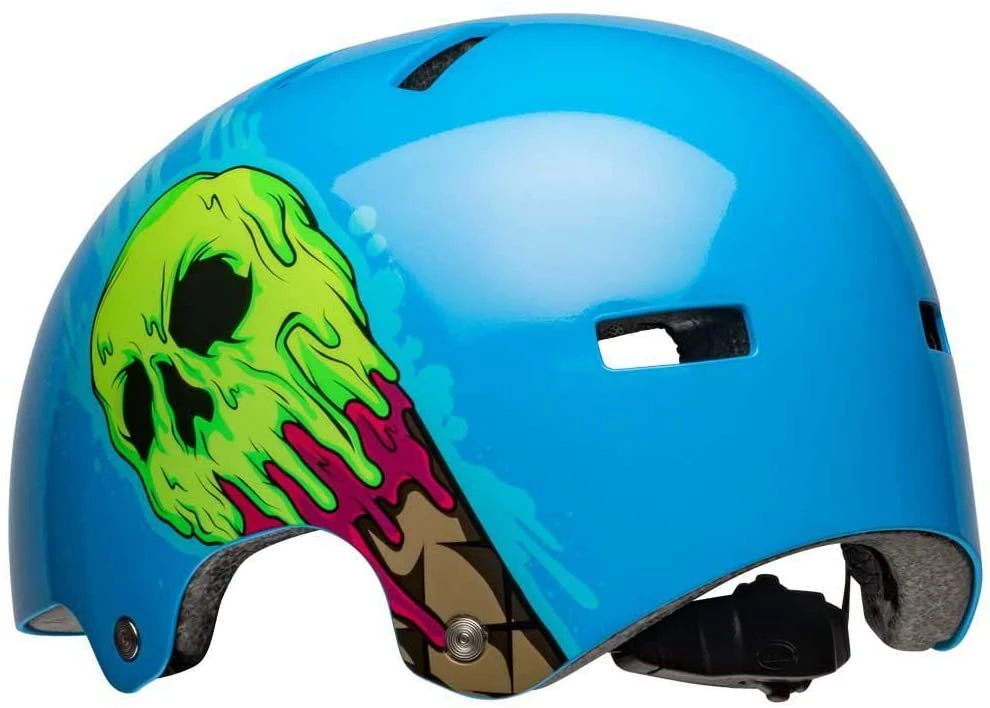 Bell Local Skaterhelm & Fahrradhelm-gloss Blue Ice Scream 3 Bell Local Skaterhelm & Fahrradhelm-gloss Blue Ice Scream – Bild 3