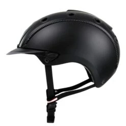 CASCO Mistrall Reithelm - Schwarz -Fahrradausrüstungs Geschäft CASCO Mistrall 0 Black side rgb 800px 96dpi 06 4012