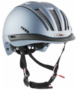 CASCO Roadster Fahrradhelm Ohne Visier - Stahlblau Matt -Fahrradausrüstungs Geschäft CASCO ROADSTER Steelblue Matt front persp 300dpi 04 3618